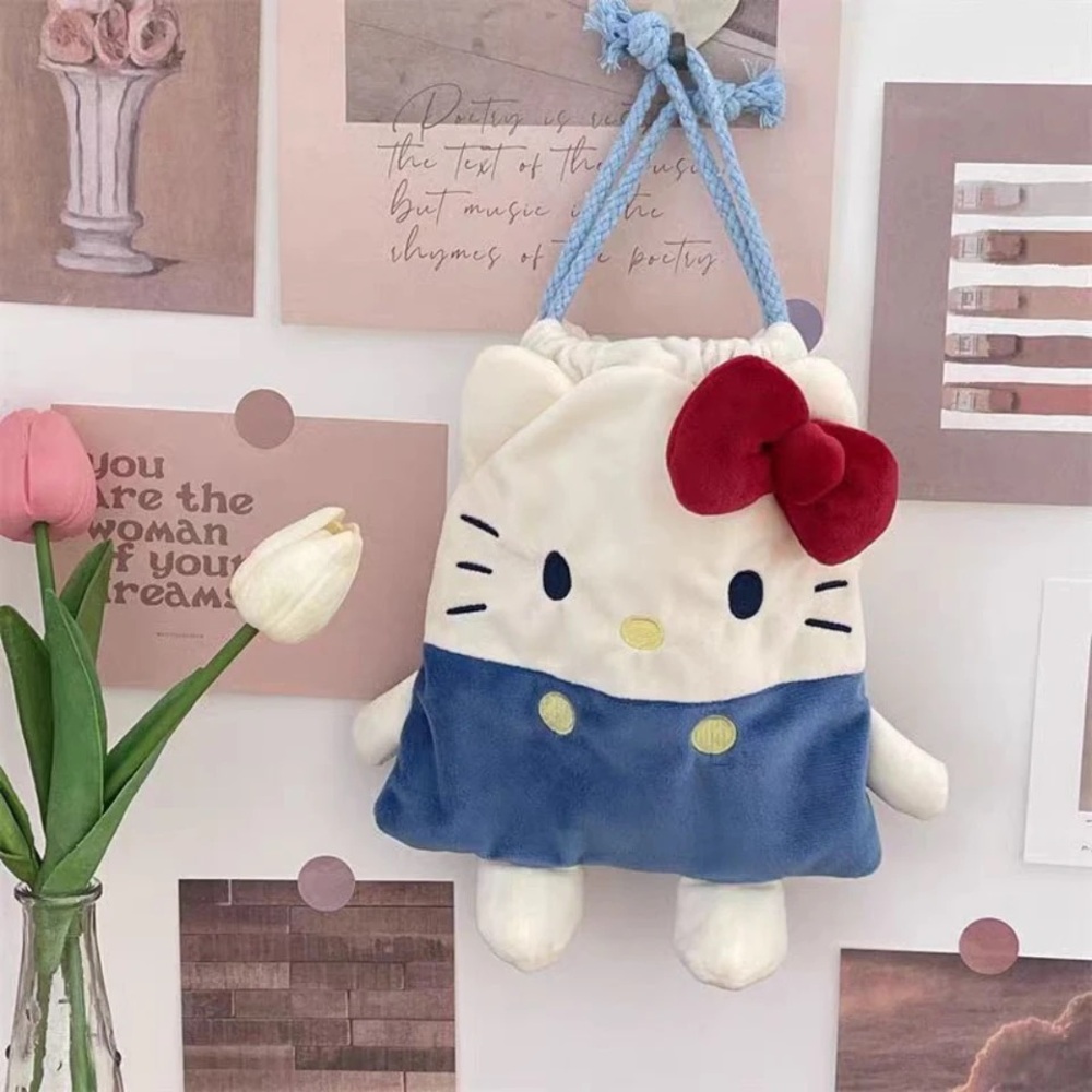 Hello Kitty Plush Storage Bag BNWOT